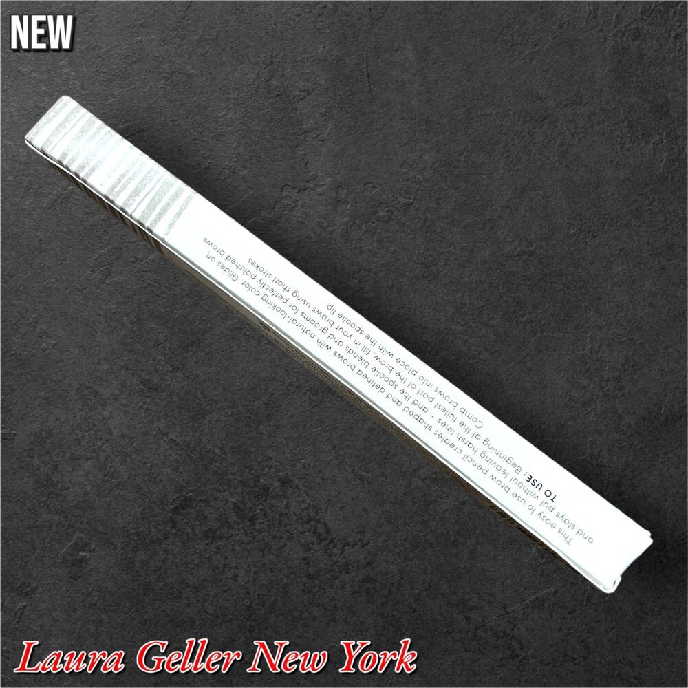 New NIB Laura Geller New York Brow Gel Eyebrow Pencil - Charcoal - Picture 8 of 9